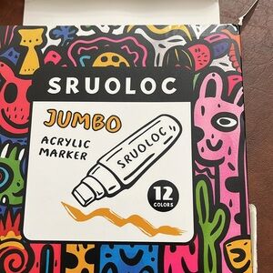 Acrylic Marker Set - Vibrant Colors for Home Parties